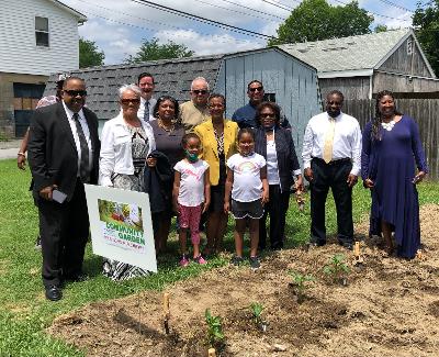 Mt Zion A.M.E. Dover Dedicates Community Garden