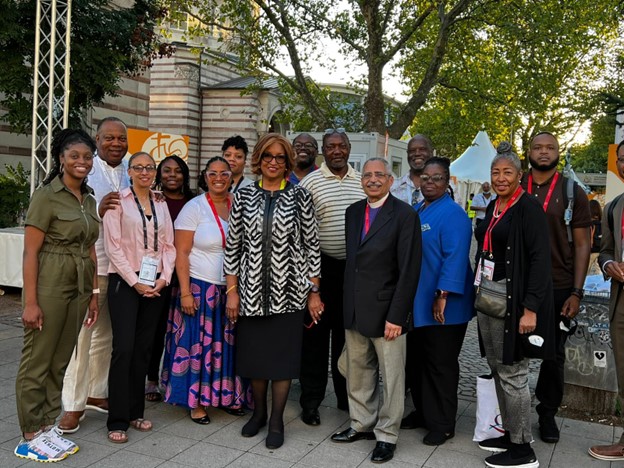 <strong>Members of the African Methodist Episcopal Church participate in World Council of Churches Assembly; Rev. Dr. Jennifer Leath elected to Central Committee</strong><strong></strong>