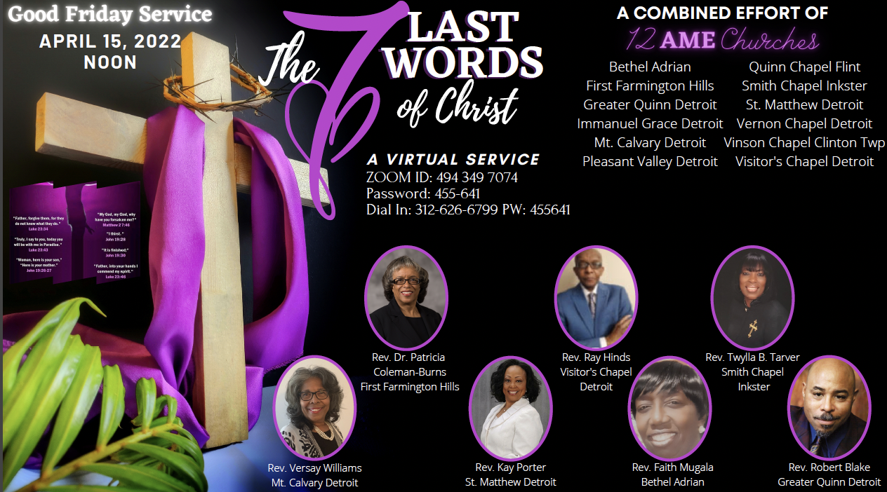 Celebrating Salvation<br>The Seven Last Words for Human Redemption 