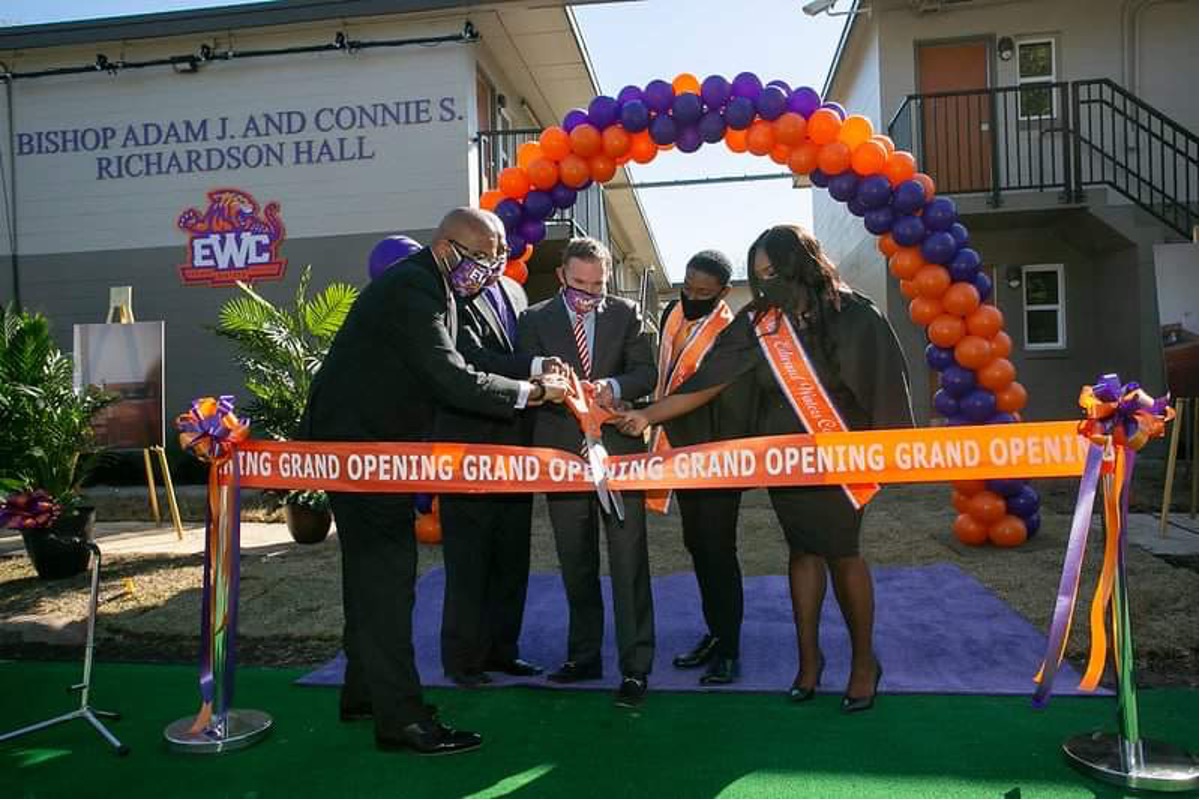 Edward Waters College Unveils and Names New Student Residential Facility For Bishop Adam J. and Connie S. Richardson