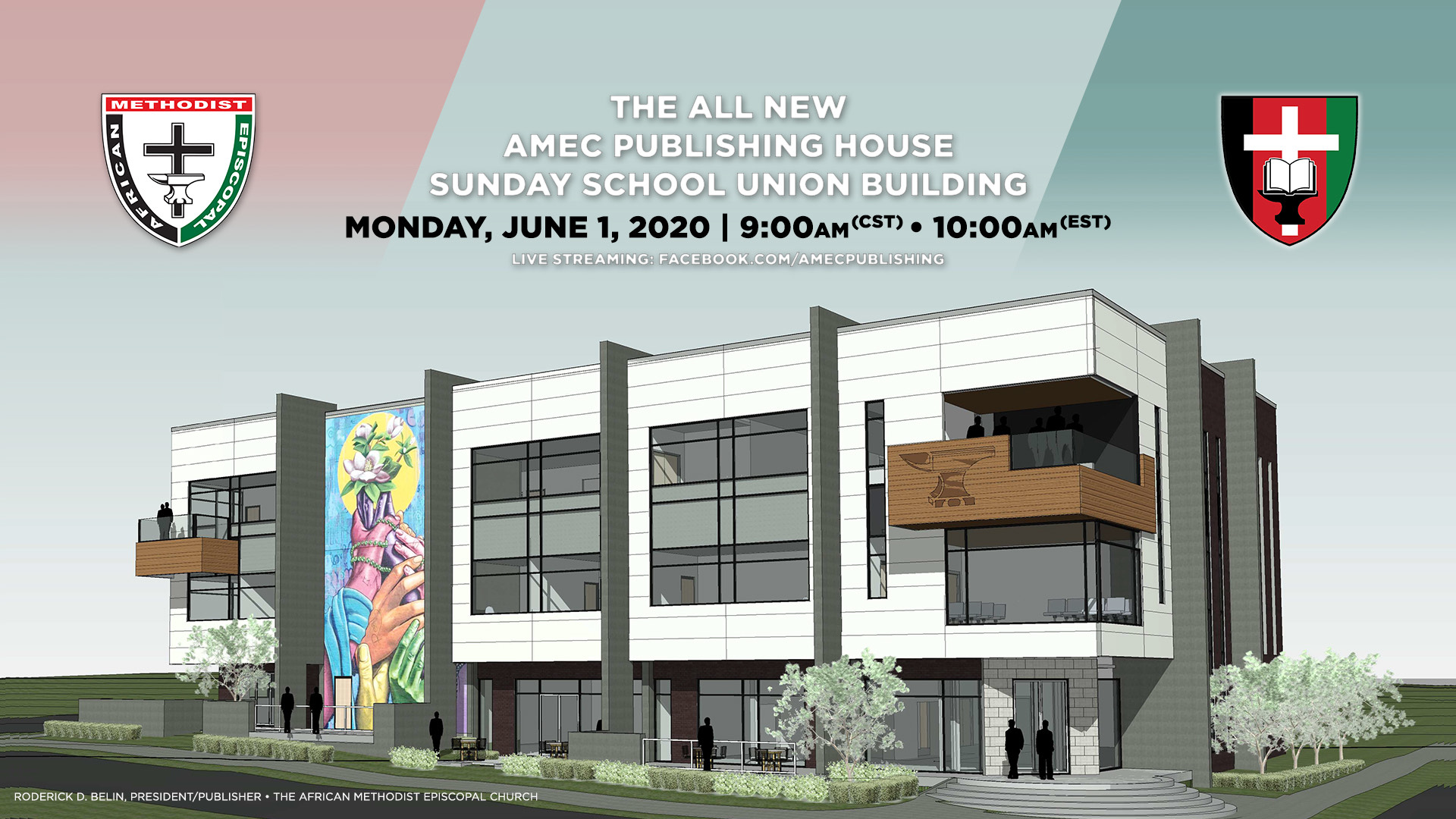 AME Church Publishing House Holds Virtual Groundbreaking