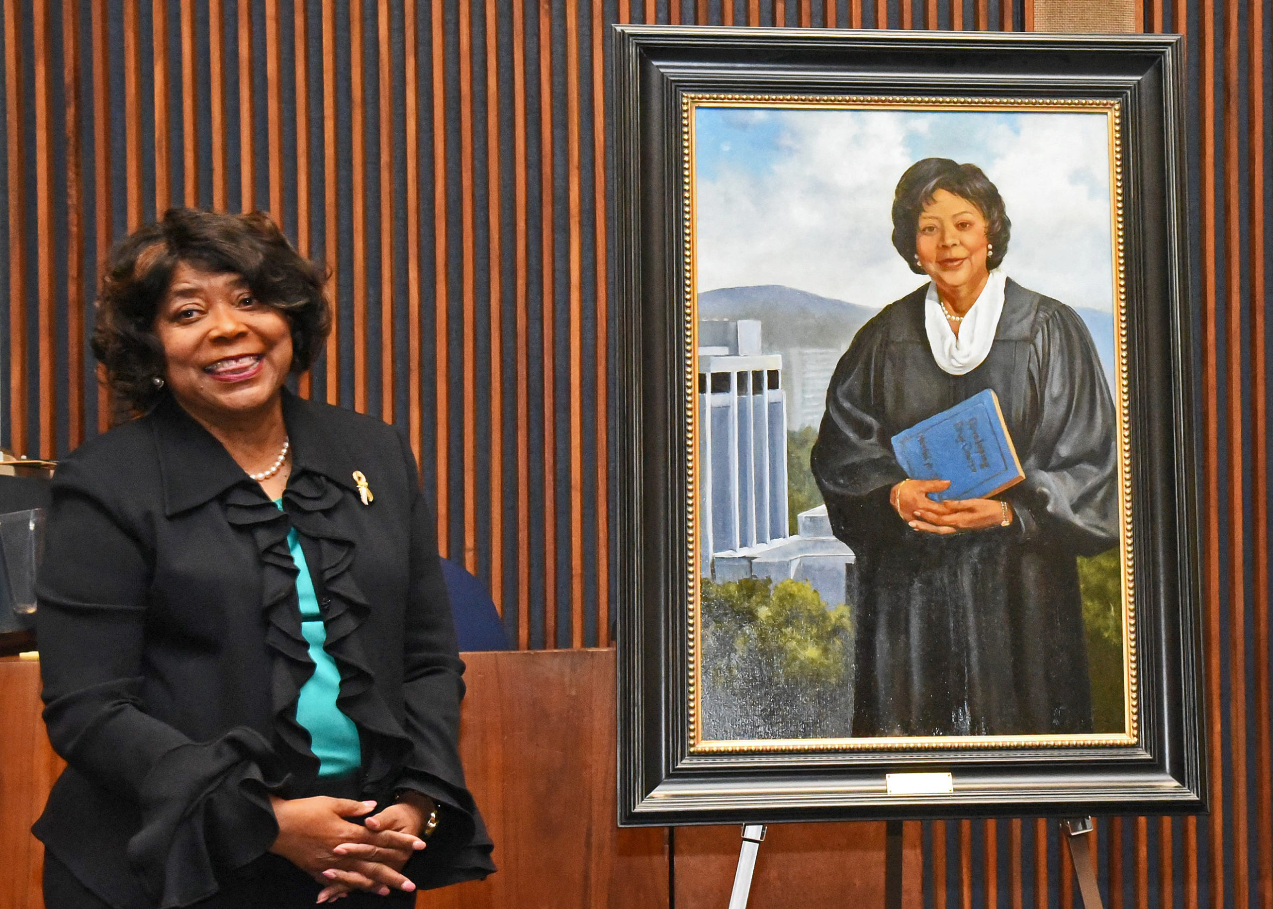 Historic Portrait of Judge Martha Lynn Sherrod Unveiled