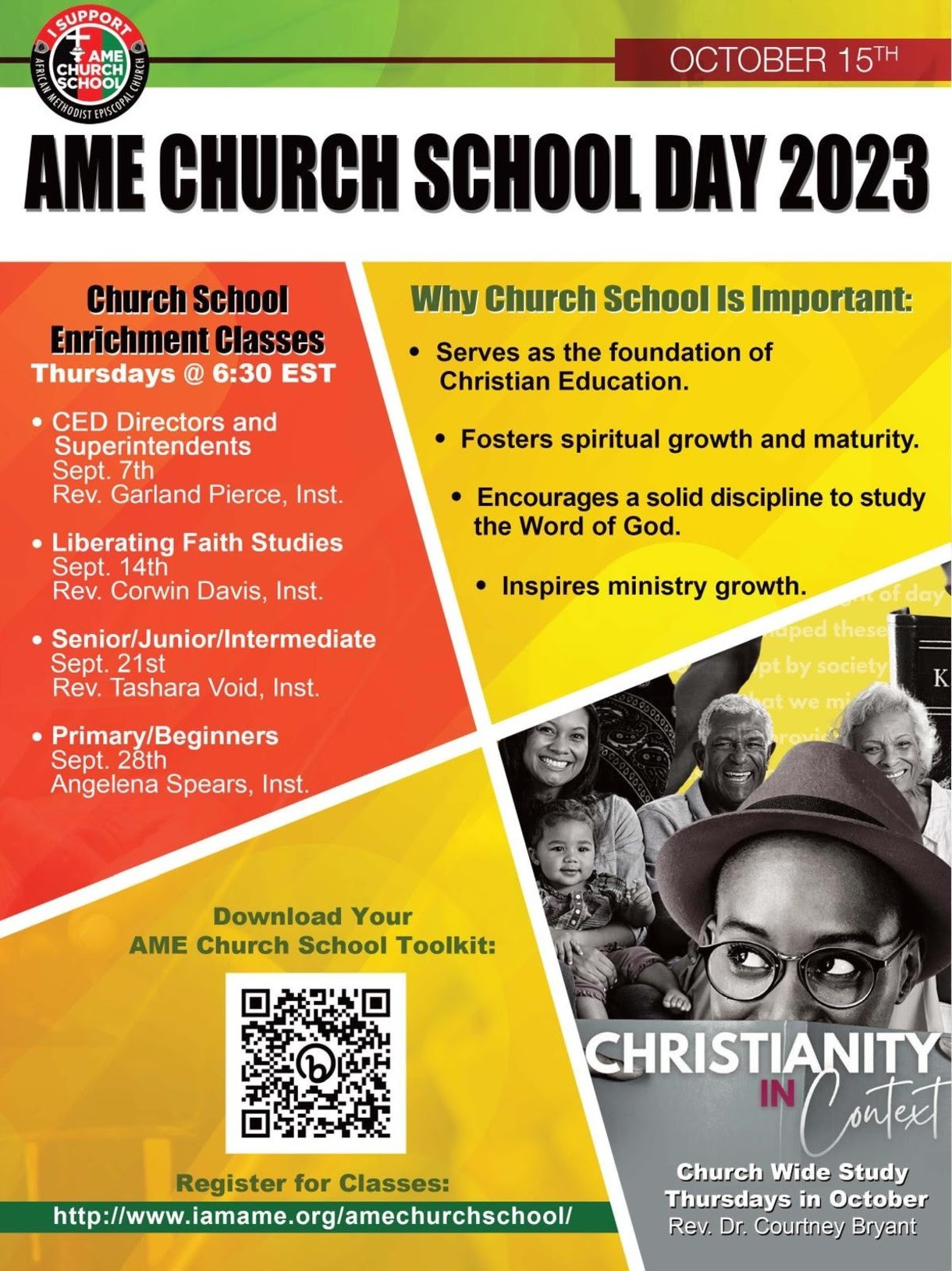 A Blessed Assurance: The Continuing Education of Church School