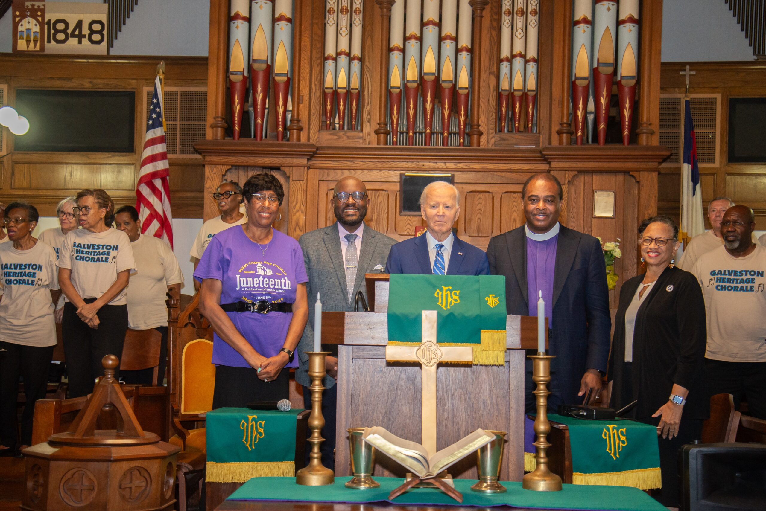 Freedom Rings at Reedy Chapel: 160th Juneteenth Celebration Welcomes Former President Biden 