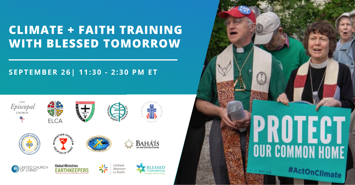 LIVE Blessed Tomorrow Climate Ambassador Training